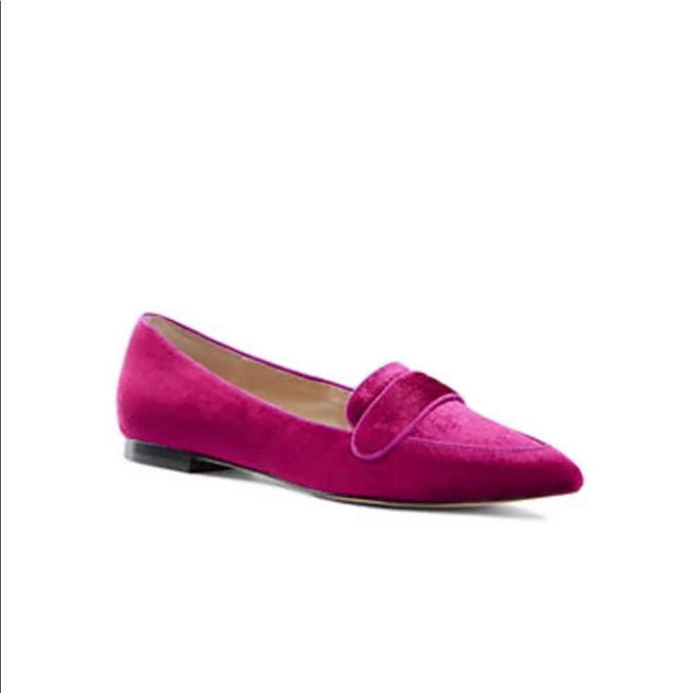 Lands End Velvet Loafer